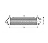 FD4480 AVA QUALITY COOLING - купить в магазине запчастей по Украине