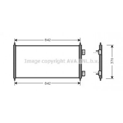 Конденсатор, кондиционер FD5303 AVA QUALITY COOLING - купить в магазине запчастей по Украине