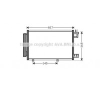 Конденсатор, кондиционер AVA QUALITY COOLING FD5439 FD5439 AVA QUALITY COOLING - купить в магазине запчастей по Украине