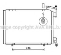 FD5592 AVA QUALITY COOLING - купить в магазине запчастей по Украине