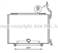 Конденсатор, кондиционер AVA QUALITY COOLING FD5610 FD5610 AVA QUALITY COOLING - купить в магазине запчастей по Украине