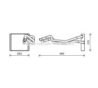 FD6463 AVA QUALITY COOLING - купить в магазине запчастей по Украине