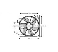 Вентилятор, охлаждение двигателя AVA QUALITY COOLING FD7538 FD7538 AVA QUALITY COOLING - купить в магазине запчастей по Украине