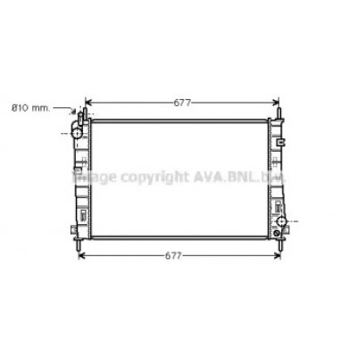 Радиатор, охлаждение двигателя FDA2335 AVA QUALITY COOLING - купить в магазине запчастей по Украине