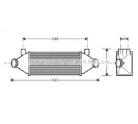 Интеркулер AVA QUALITY COOLING FDA4314 FDA4314 AVA QUALITY COOLING - купить в магазине запчастей по Украине