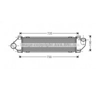FDA4480 AVA QUALITY COOLING - купить в магазине запчастей по Украине