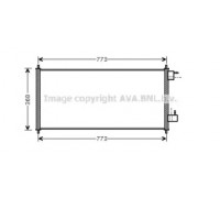 Конденсатор, кондиционер AVA QUALITY COOLING FDA5361 FDA5361 AVA QUALITY COOLING - купить в магазине запчастей по Украине