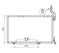 Конденсатор, кондиционер AVA QUALITY COOLING FDA5590 FDA5590 AVA QUALITY COOLING - купить в магазине запчастей по Украине