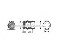 FDAK322 AVA QUALITY COOLING - купить в магазине запчастей по Украине
