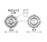 FDC447 AVA QUALITY COOLING - купить в магазине запчастей по Украине