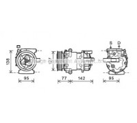 FDK469 AVA QUALITY COOLING - купить в магазине запчастей по Украине