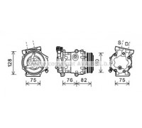FDK479 AVA QUALITY COOLING - купить в магазине запчастей по Украине
