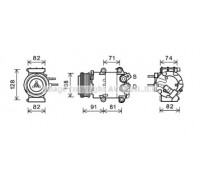 FDK498 AVA QUALITY COOLING - купить в магазине запчастей по Украине
