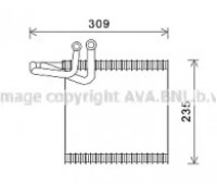 Испаритель, кондиционер AVA QUALITY COOLING FDV493 FDV493 AVA QUALITY COOLING - купить в магазине запчастей по Украине