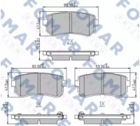 FO244581 FOMAR Friction - купить в магазине запчастей по Украине
