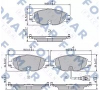 FO252181 FOMAR Friction - купить в магазине запчастей по Украине