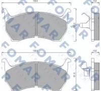 FO438781 FOMAR Friction - купити в магазині запчастин по Україні