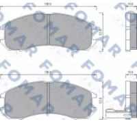 FO445081 FOMAR Friction - купити в магазині запчастин по Україні