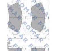 FO453481 FOMAR Friction - купити в магазині запчастин по Україні