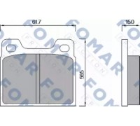 FO460285 FOMAR Friction - купити в магазині запчастин по Україні