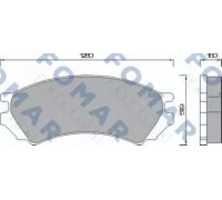 FO461881 FOMAR Friction - купити в магазині запчастин по Україні