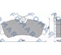FO463781 FOMAR Friction - купити в магазині запчастин по Україні