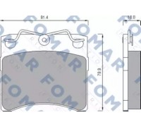 FO476381 FOMAR Friction - купити в магазині запчастин по Україні