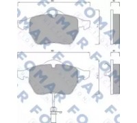 Комплект тормозных колодок, дисковый тормоз FOMAR Friction FO 668681 FO668681 FOMAR Friction - купить в магазине запчастей по Украине
