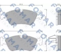 FO672581 FOMAR Friction - купить в магазине запчастей по Украине