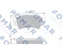 FO846781 FOMAR Friction - купить в магазине запчастей по Украине