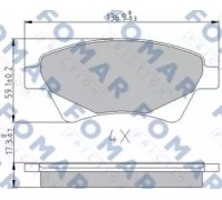 FO908281 FOMAR Friction - купить в магазине запчастей по Украине