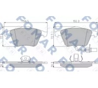 FO920981 FOMAR Friction - купить в магазине запчастей по Украине