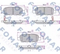FO923981 FOMAR Friction - купити в магазині запчастин по Україні