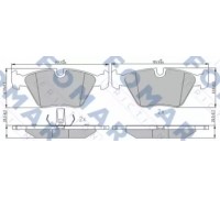 Комплект тормозных колодок, дисковый тормоз FOMAR Friction FO 927381 FO927381 FOMAR Friction - купить в магазине запчастей по Украине