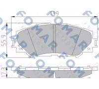 FO932781 FOMAR Friction - купити в магазині запчастин по Україні