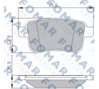 FO935681 FOMAR Friction - купить в магазине запчастей по Украине