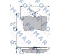 FO935781 FOMAR Friction - купить в магазине запчастей по Украине