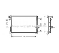 FT2279 AVA QUALITY COOLING - купить в магазине запчастей по Украине