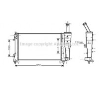 FT2297 AVA QUALITY COOLING - купить в магазине запчастей по Украине