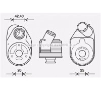 FT3610 AVA QUALITY COOLING - купить в магазине запчастей по Украине