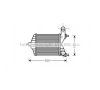 Интеркулер AVA QUALITY COOLING FT4280 FT4280 AVA QUALITY COOLING - купить в магазине запчастей по Украине