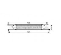 Интеркулер AVA QUALITY COOLING FT4319 FT4319 AVA QUALITY COOLING - купить в магазине запчастей по Украине