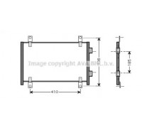 Конденсатор, кондиционер AVA QUALITY COOLING FT5302 FT5302 AVA QUALITY COOLING - купить в магазине запчастей по Украине