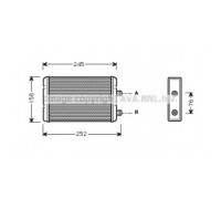 FT6220 AVA QUALITY COOLING - купить в магазине запчастей по Украине