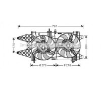 FT7521 AVA QUALITY COOLING - купить в магазине запчастей по Украине