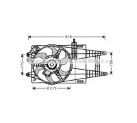 FT7524 AVA QUALITY COOLING - купить в магазине запчастей по Украине