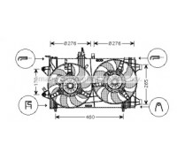 FT7538 AVA QUALITY COOLING - купить в магазине запчастей по Украине