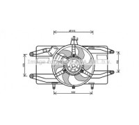 FT7556 AVA QUALITY COOLING - купить в магазине запчастей по Украине