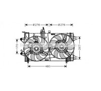 FT7561 AVA QUALITY COOLING - купить в магазине запчастей по Украине