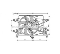 Вентилятор, охлаждение двигателя AVA QUALITY COOLING FT7574 FT7574 AVA QUALITY COOLING - купить в магазине запчастей по Украине